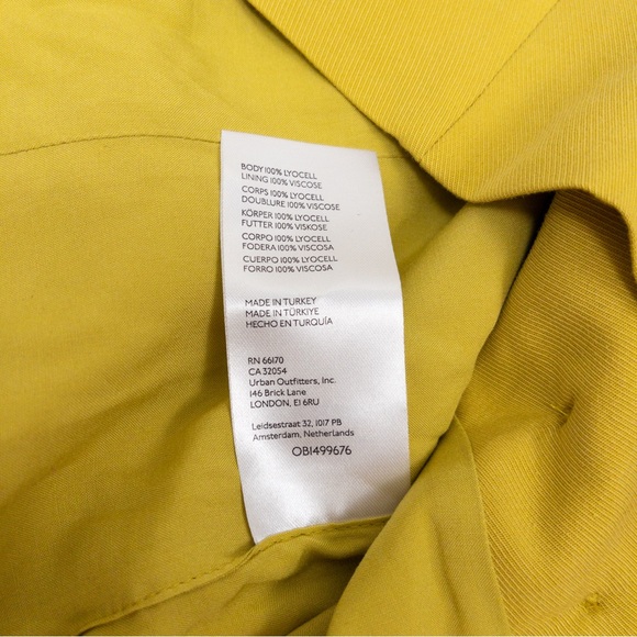 NWT Free People Gabbie Vest Suit Set 4 Trouser Pleat Double Breasted Wide Leg - Picture 16 of 16